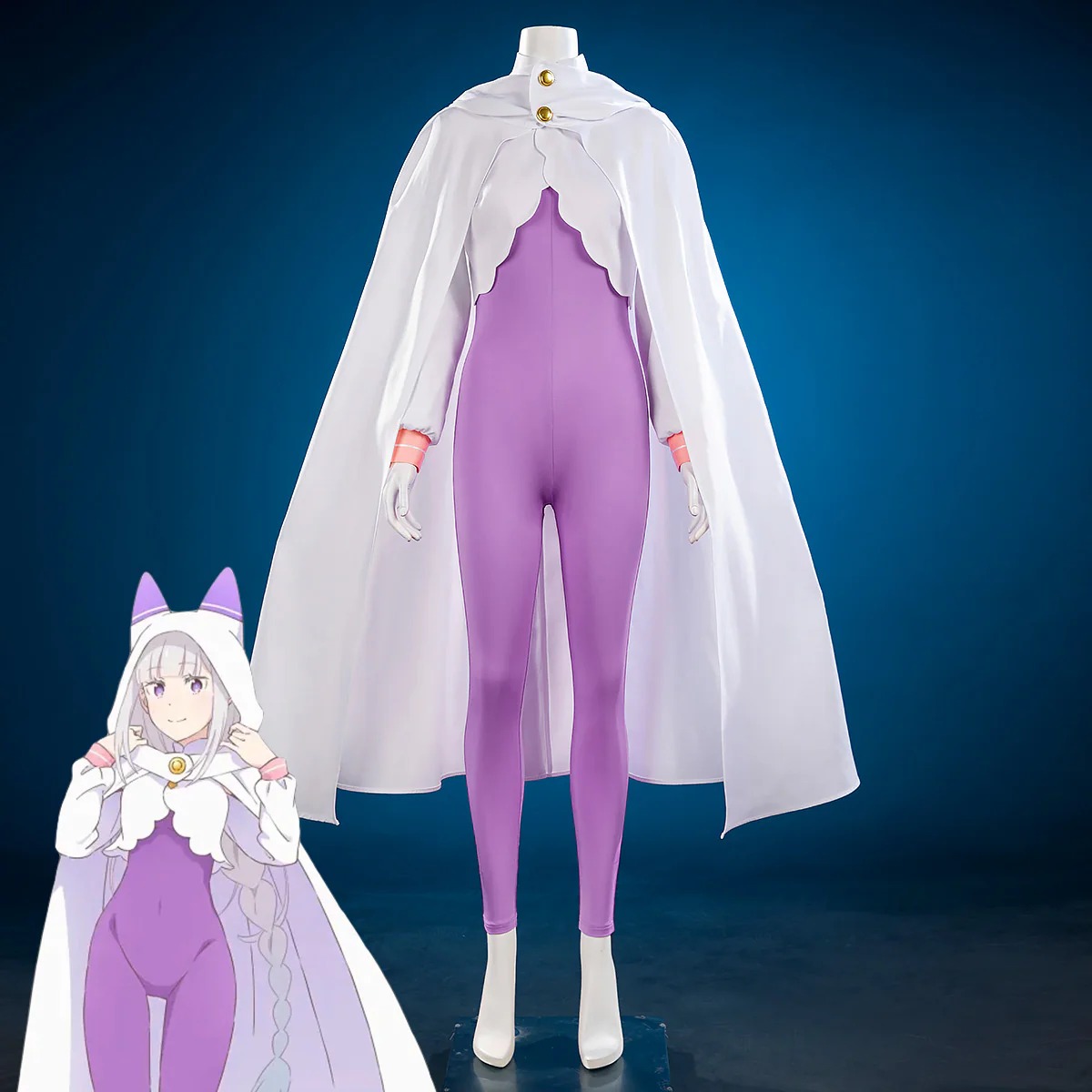 Re: Life In A Different World From Zero Season 4 Emilia Cosplay Costume