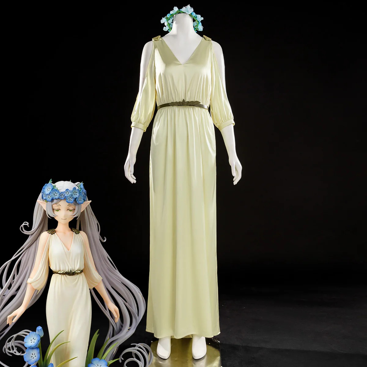 Frieren: Beyond Journey's End Frieren Art Nouveau Style Cosplay Costume