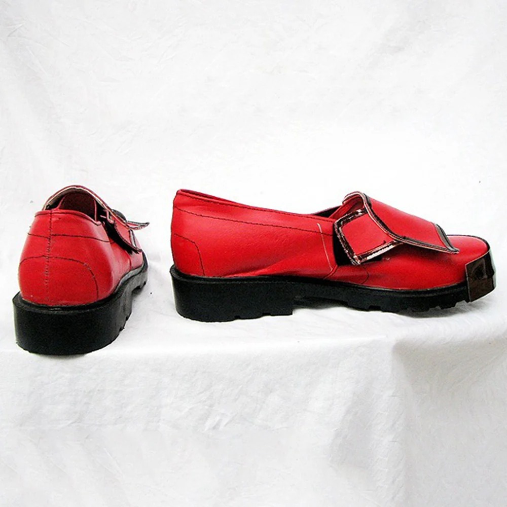 Guilty Gear XX Sol Badguy Red Cosplay Shoes