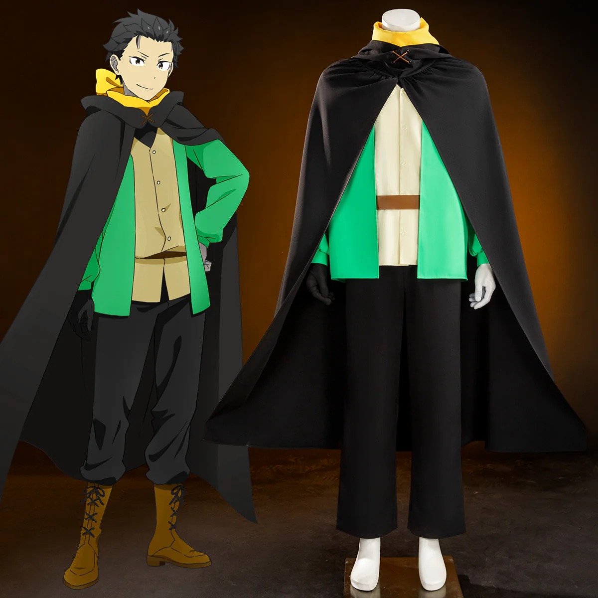 Re: Life In A Different World From Zero Season 4 Subaru Natsuki Cosplay Costume