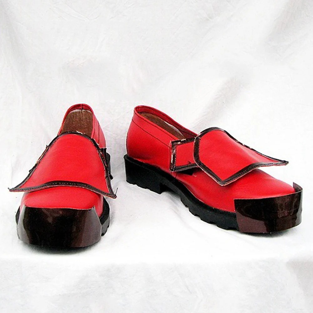 Guilty Gear XX Sol Badguy Red Cosplay Shoes