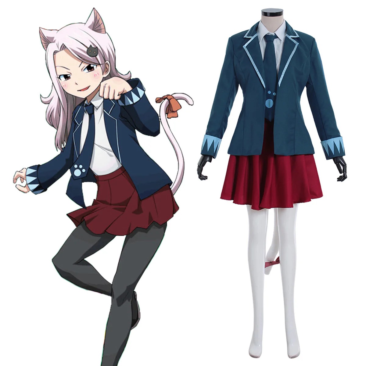 Fairy Tail Carla Cosplay Costume