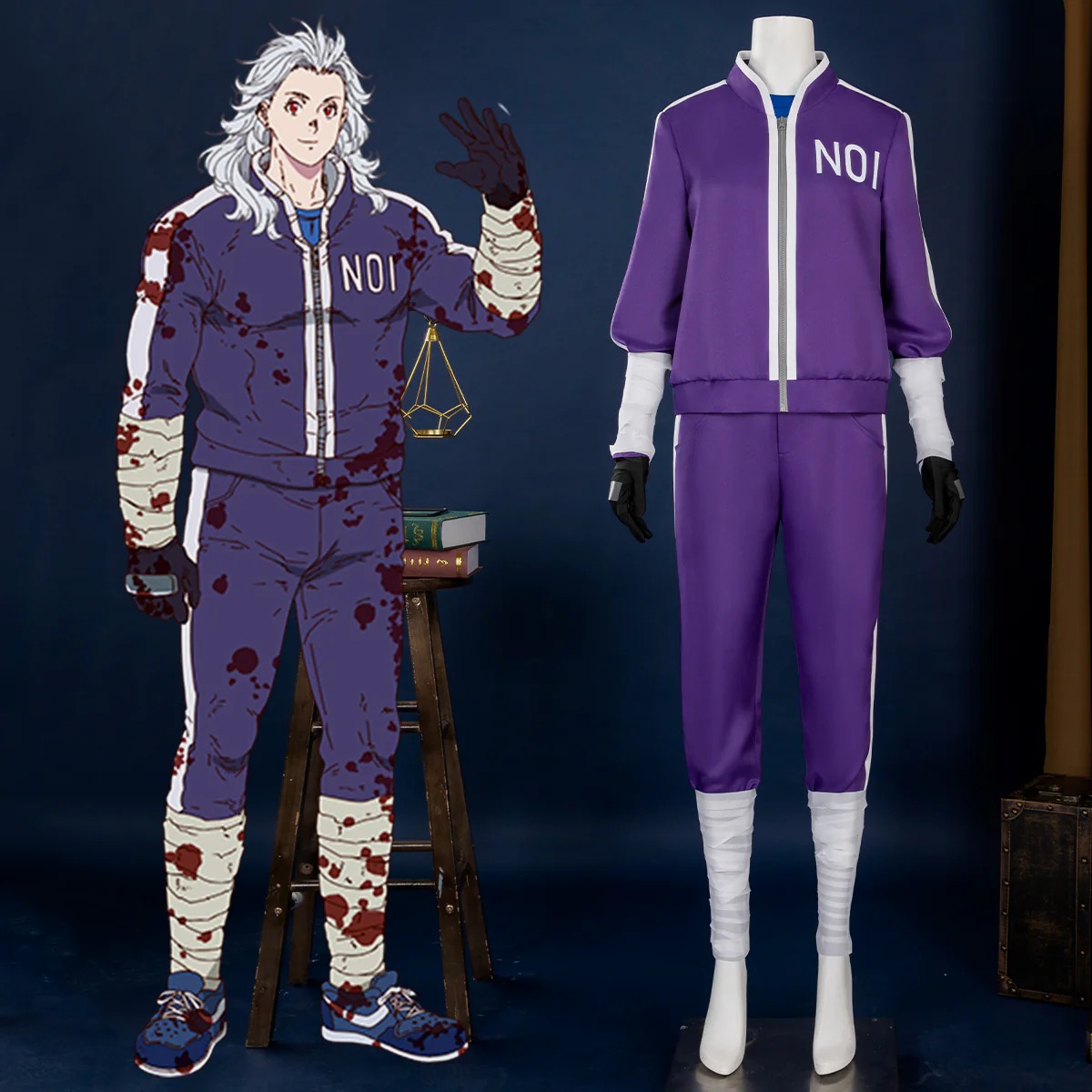 Dorohedoro Noi Cosplay Costume
