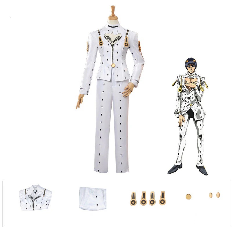 JoJo's Bizarre Adventure Golden Wind Bruno Bucciarati Cosplay Costumes