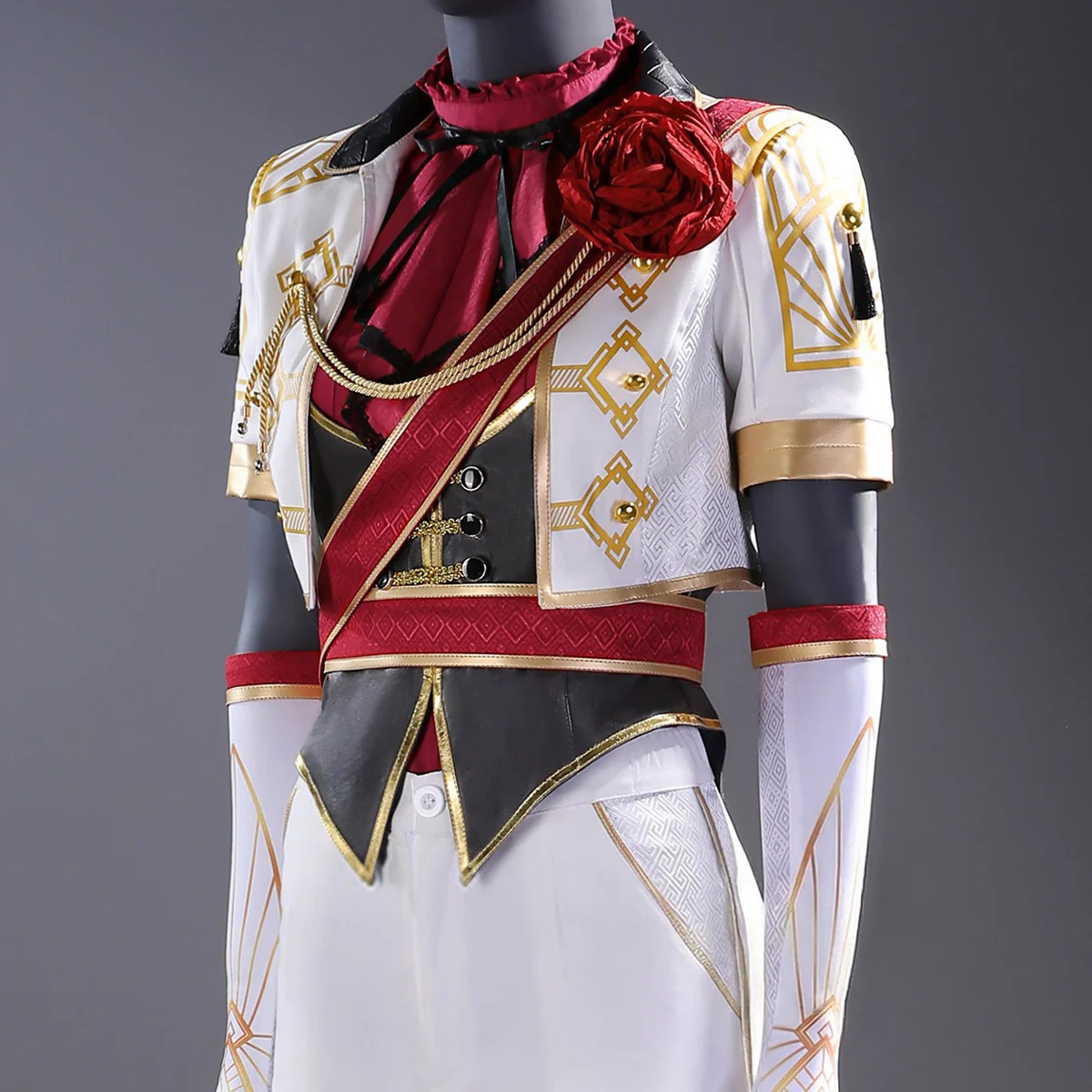 Clair Obscur: Expedition 33 Maelle White Flowers Suit Outfit Cosplay Costume-No Boots