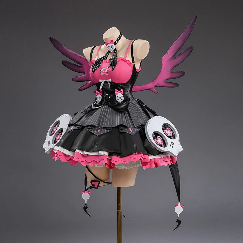 Zenless Zone Zero Aria Black Uniform Cosplay Costumes