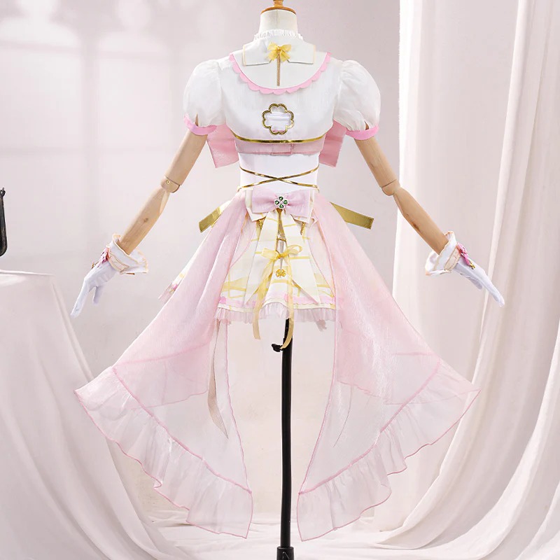 Virtual YouTuber Ace Taffy Idol Outfit Cosplay Costumes