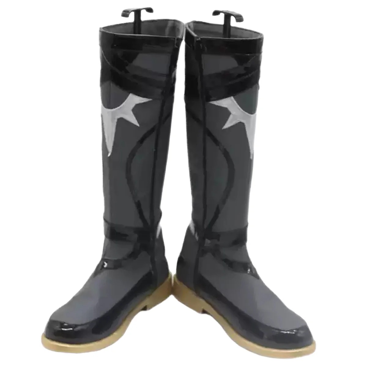 Honkai: Star Rail The Chrysos Heirs Phainon Black Shoes Cosplay Boots