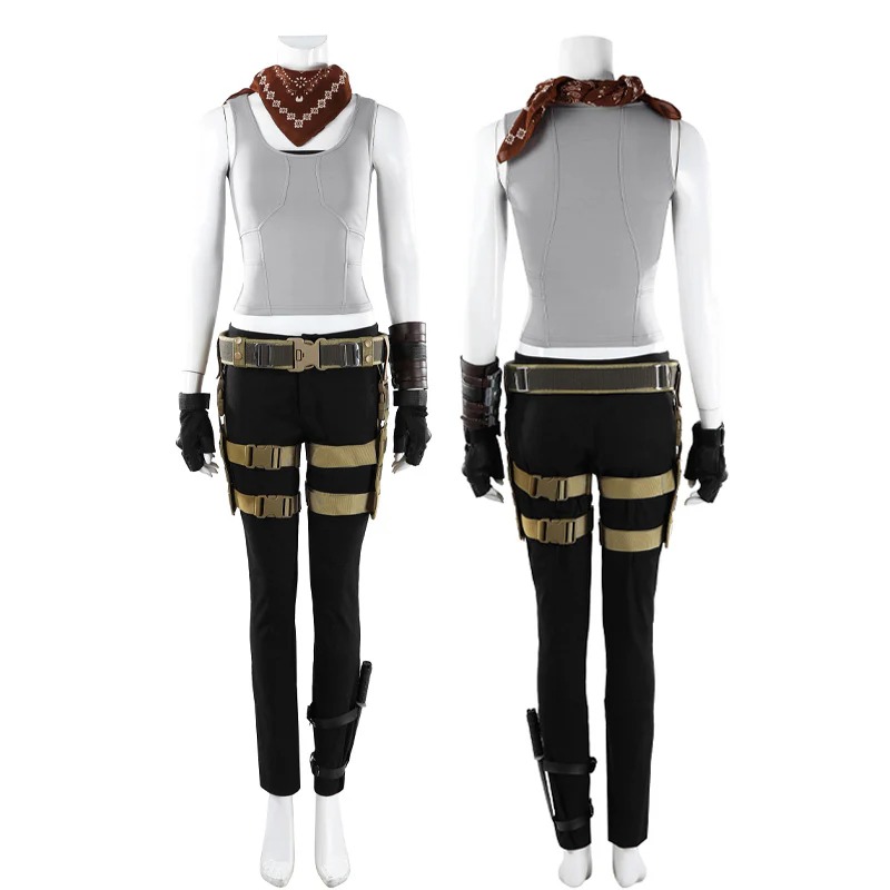 Tomb Raider: Legacy of Atlantis Lara Croft No Backpack Cosplay Costumes
