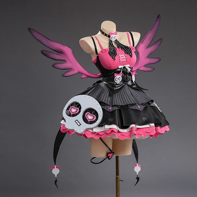 Zenless Zone Zero Aria Black Uniform Cosplay Costumes