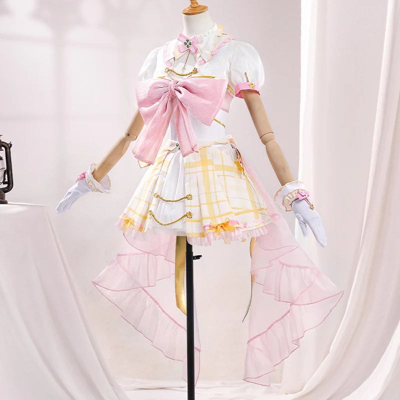 Virtual YouTuber Ace Taffy Idol Outfit Cosplay Costumes
