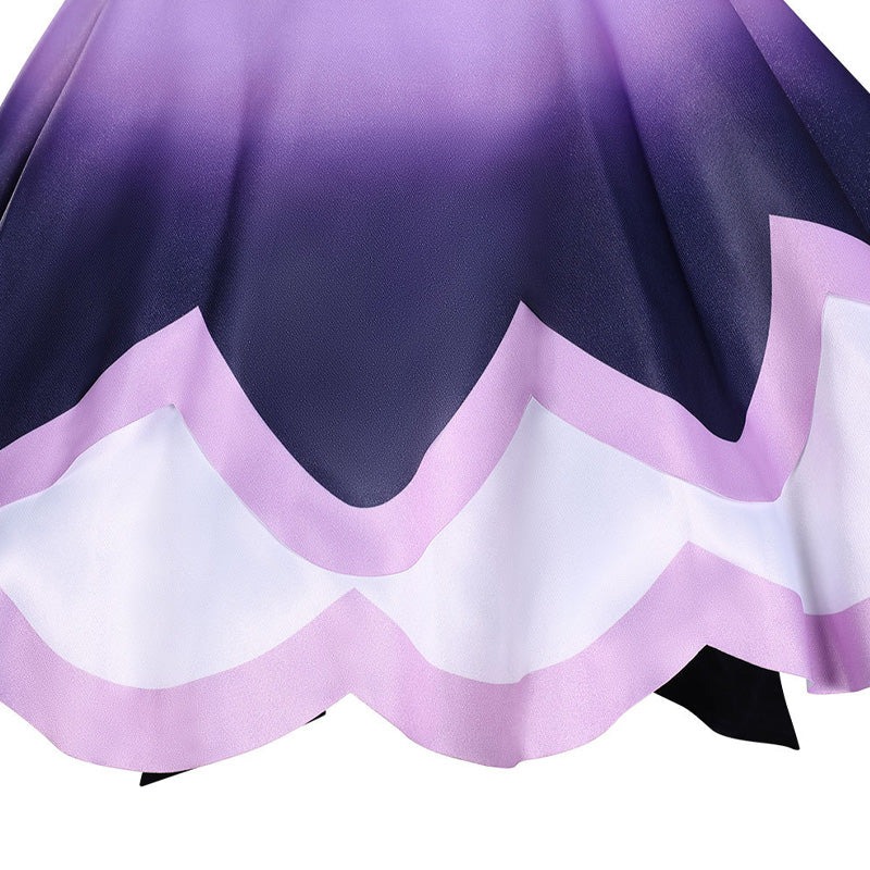 Needy Streamer Overload Deadly Poison Denpa Girl Purple Lollipop Cosplay Costumes