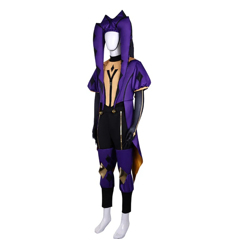 The Freak Circus Jester Halloween Cosplay Costumes Type B