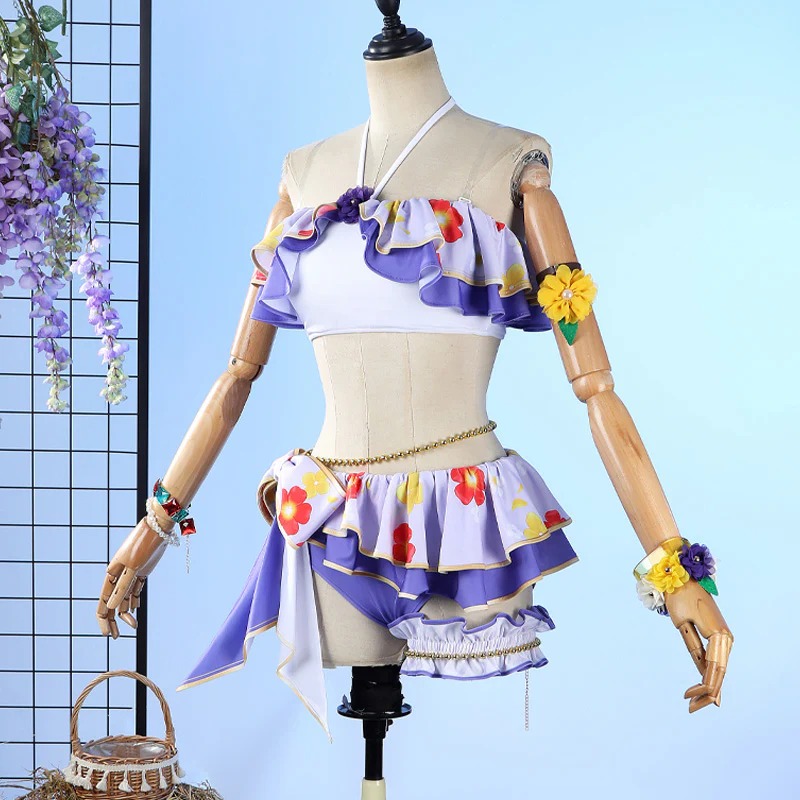 Love Live! Toujou Nozomi Swimsuit Cosplay Costumes