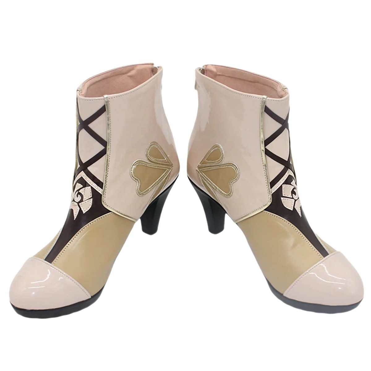 Zenless Zone Zero Obol Squad Isolde Brown Cosplay Shoes
