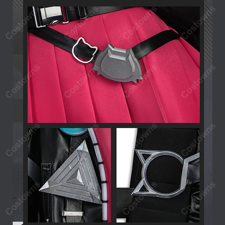 Neverness to Everness Nanally Coluccis Cosplay Costume Coat Skirt Tail Headwear 