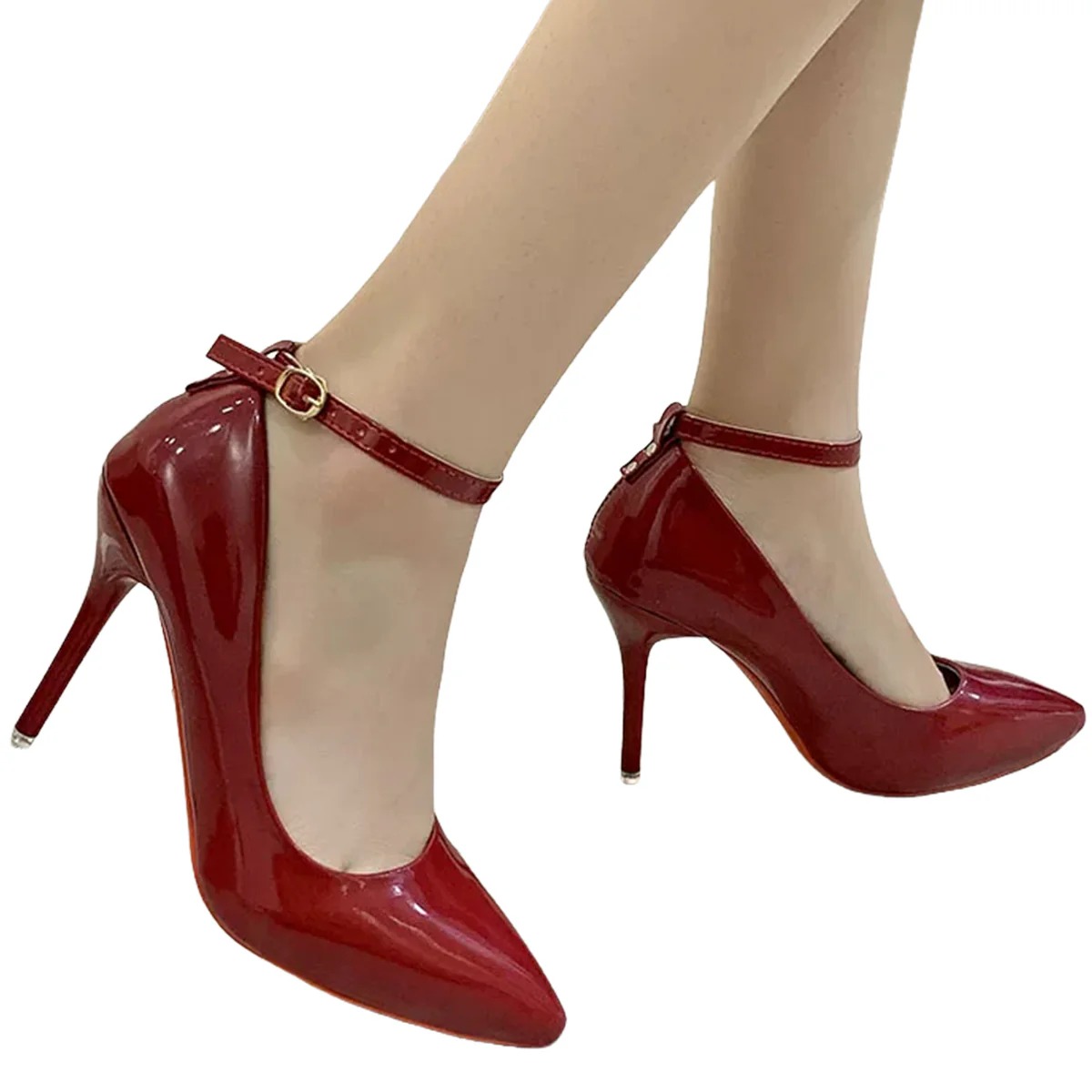 New Panty And Stocking With Garterbelt Panty Red Dress Cosplay Shoes