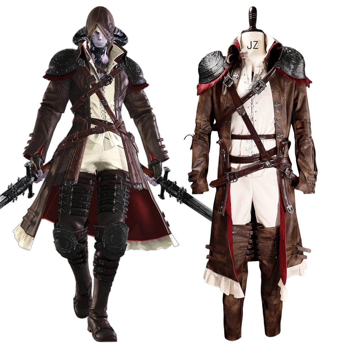 Final Fantasy XIV FF14 Version 7.0 Viper Cosplay Costume