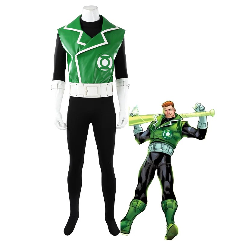 Green Lantern Guy Gardner Cosplay Costumes