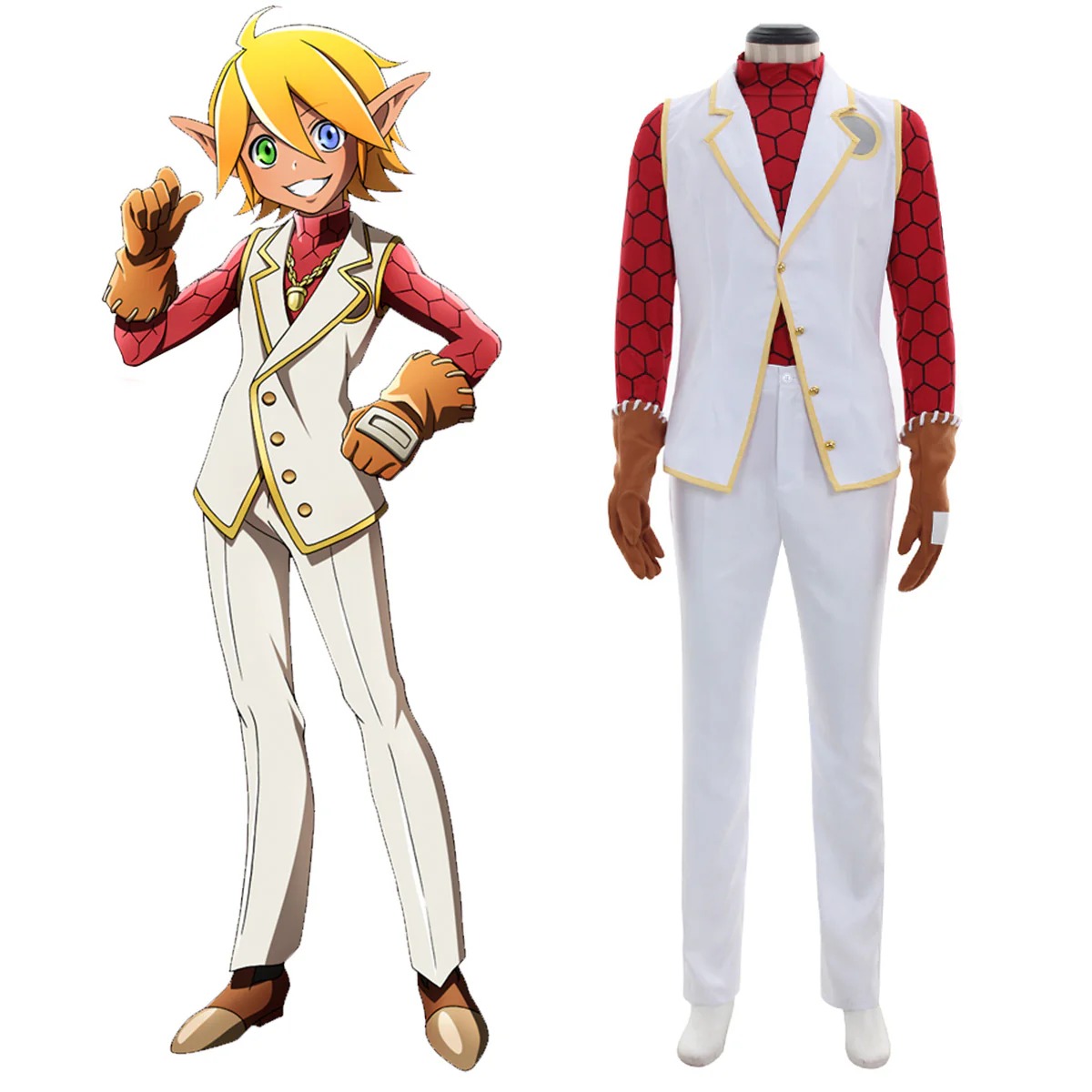 OL Overlord Aura Bella Fiora Cosplay Costume
