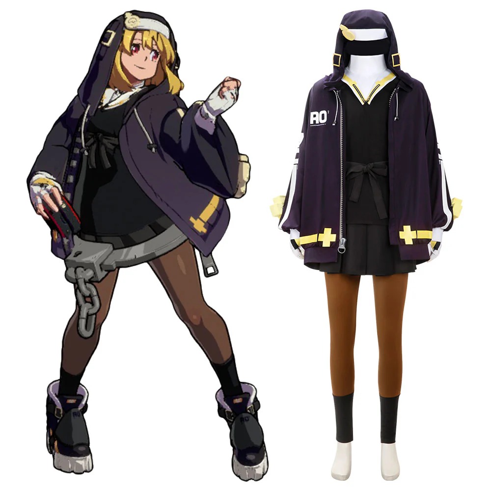 Guilty Gear -Strive-Bridget Black Edition Cosplay Costume