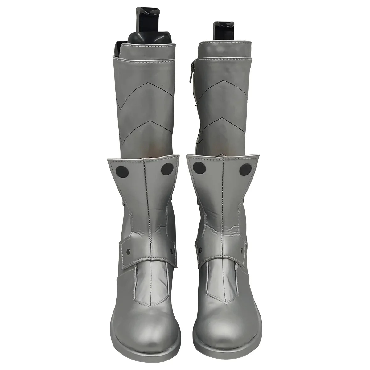 Kaiju No.8 Soshiro Hoshina Leno Ichikawa General Silver Shoes Cosplay Boots