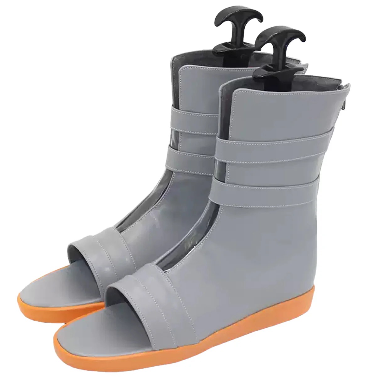 GACHIAKUTA Augusta Silver Shoes Cosplay Boots