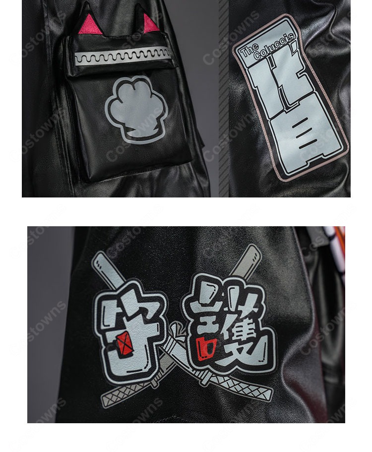 Neverness to Everness Nanally Coluccis Cosplay Costume Coat Skirt Tail Headwear 