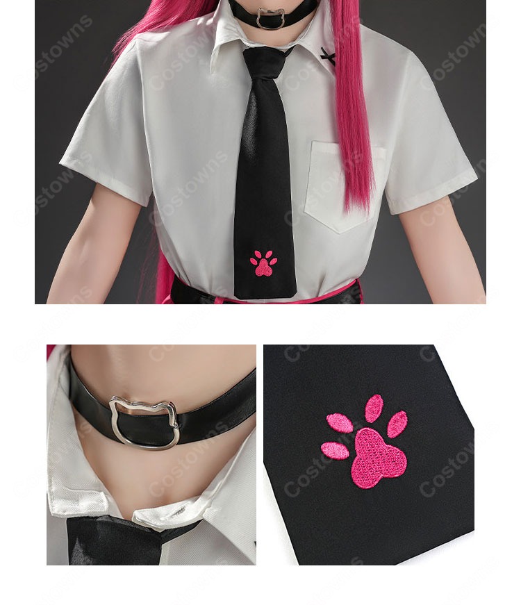 Neverness to Everness Nanally Coluccis Cosplay Costume Coat Skirt Tail Headwear 