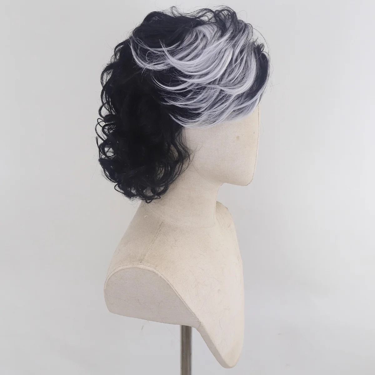 Clair Obscur: Expedition 33 Verso Black Cosplay Wig