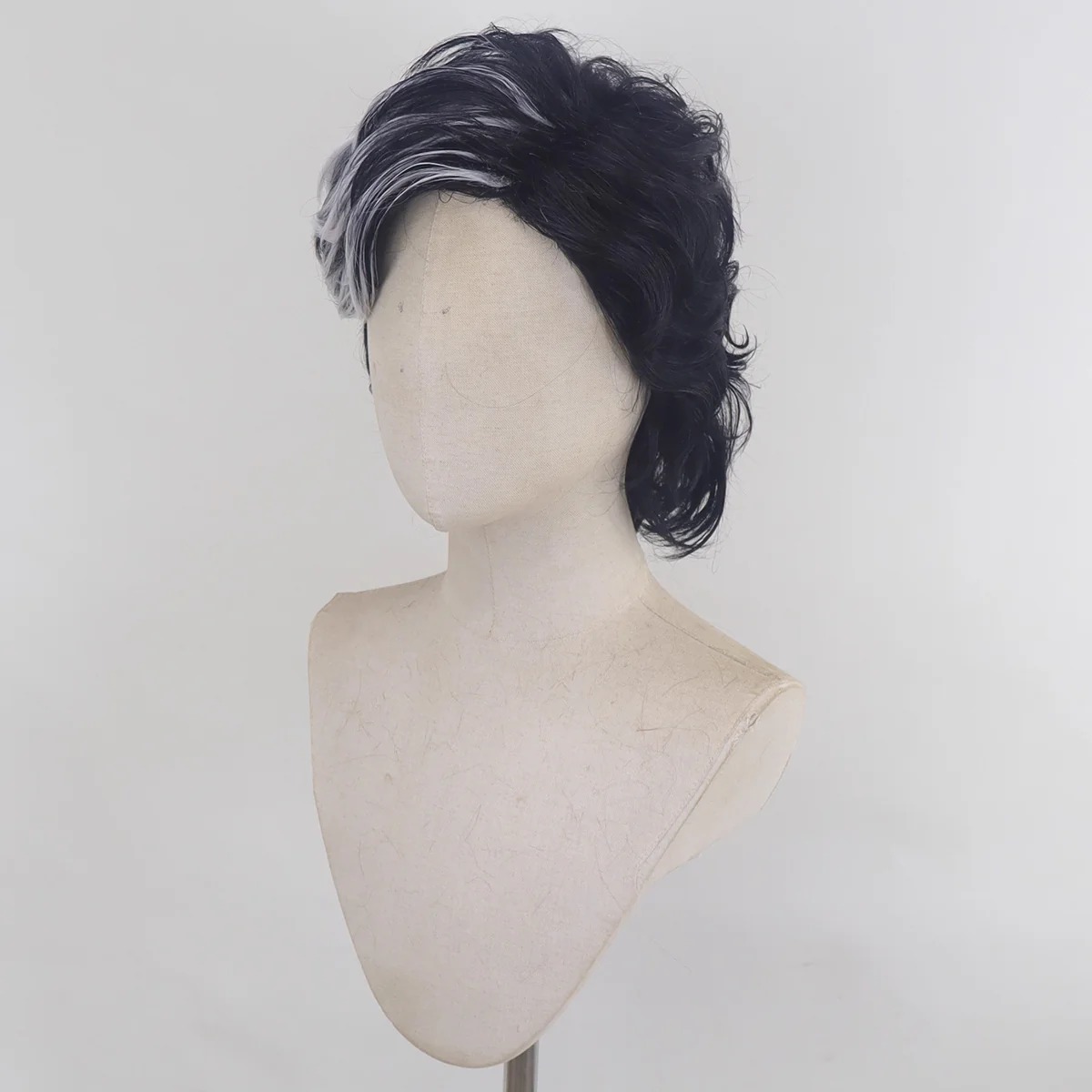 Clair Obscur: Expedition 33 Verso Black Cosplay Wig