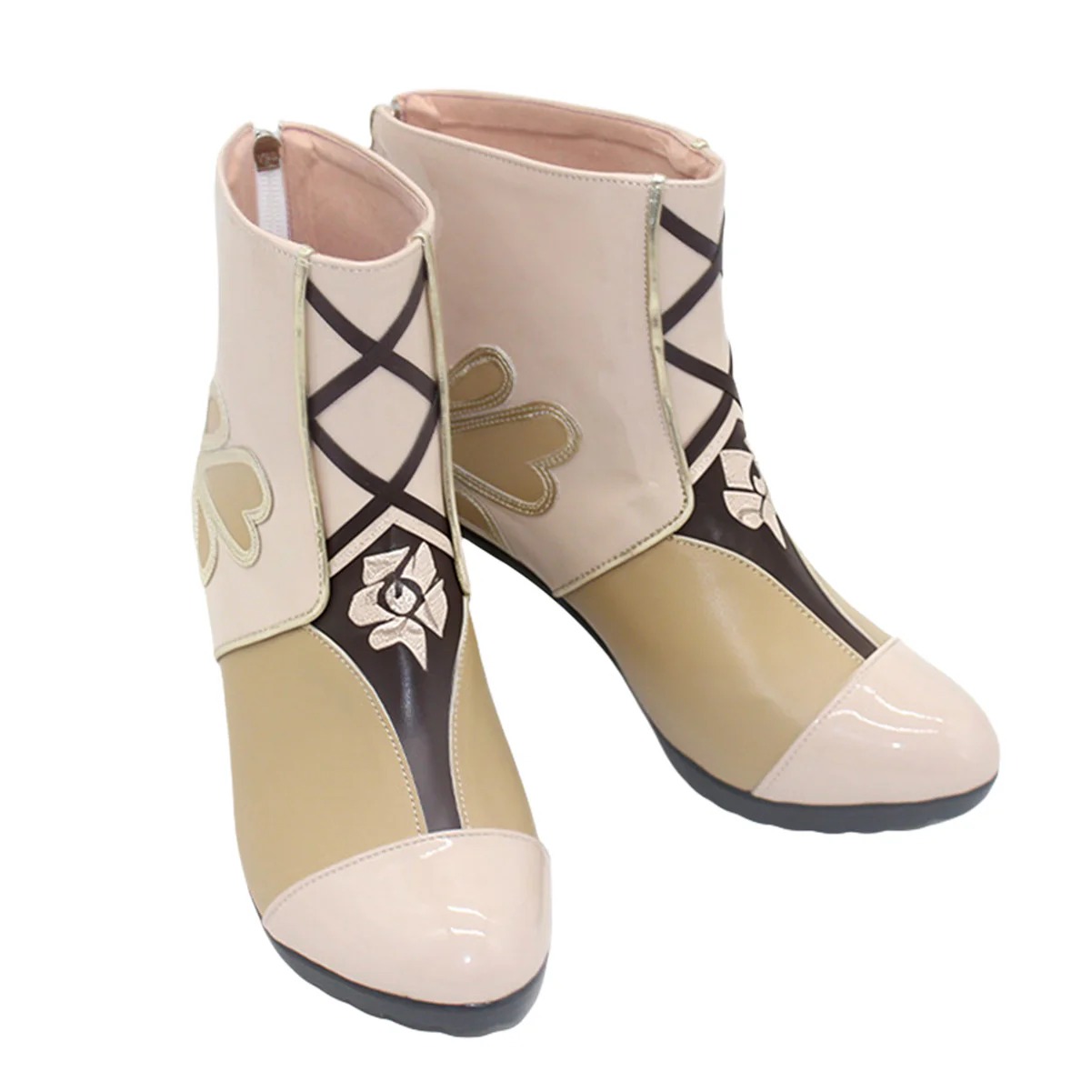 Zenless Zone Zero Obol Squad Isolde Brown Cosplay Shoes