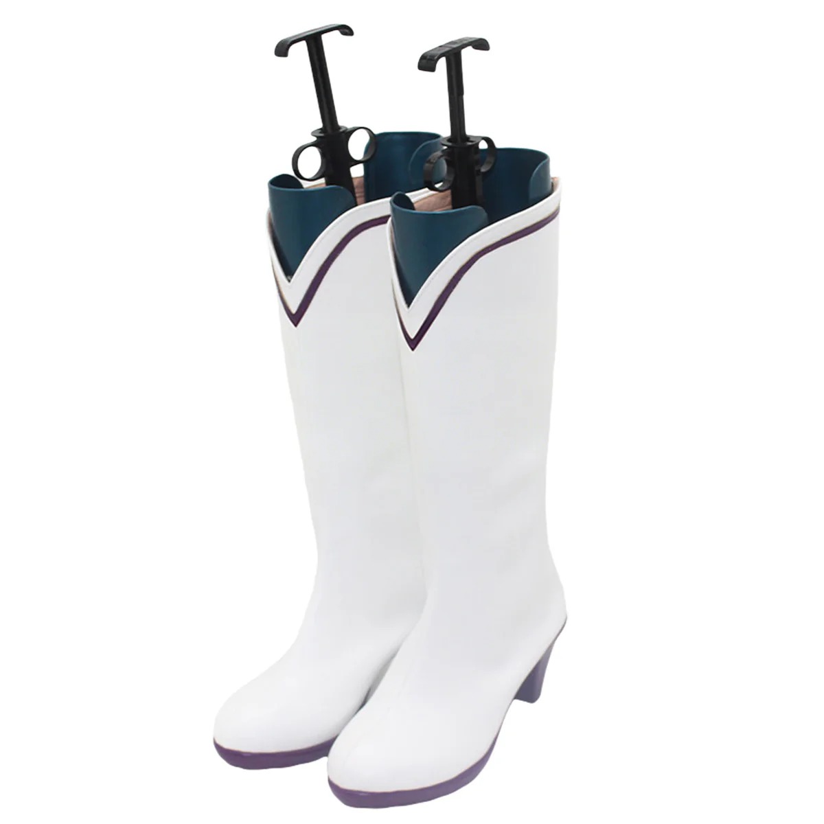 Re: Life In A Different World From Zero Season 4 Emilia White Shoes Cosplay Boots