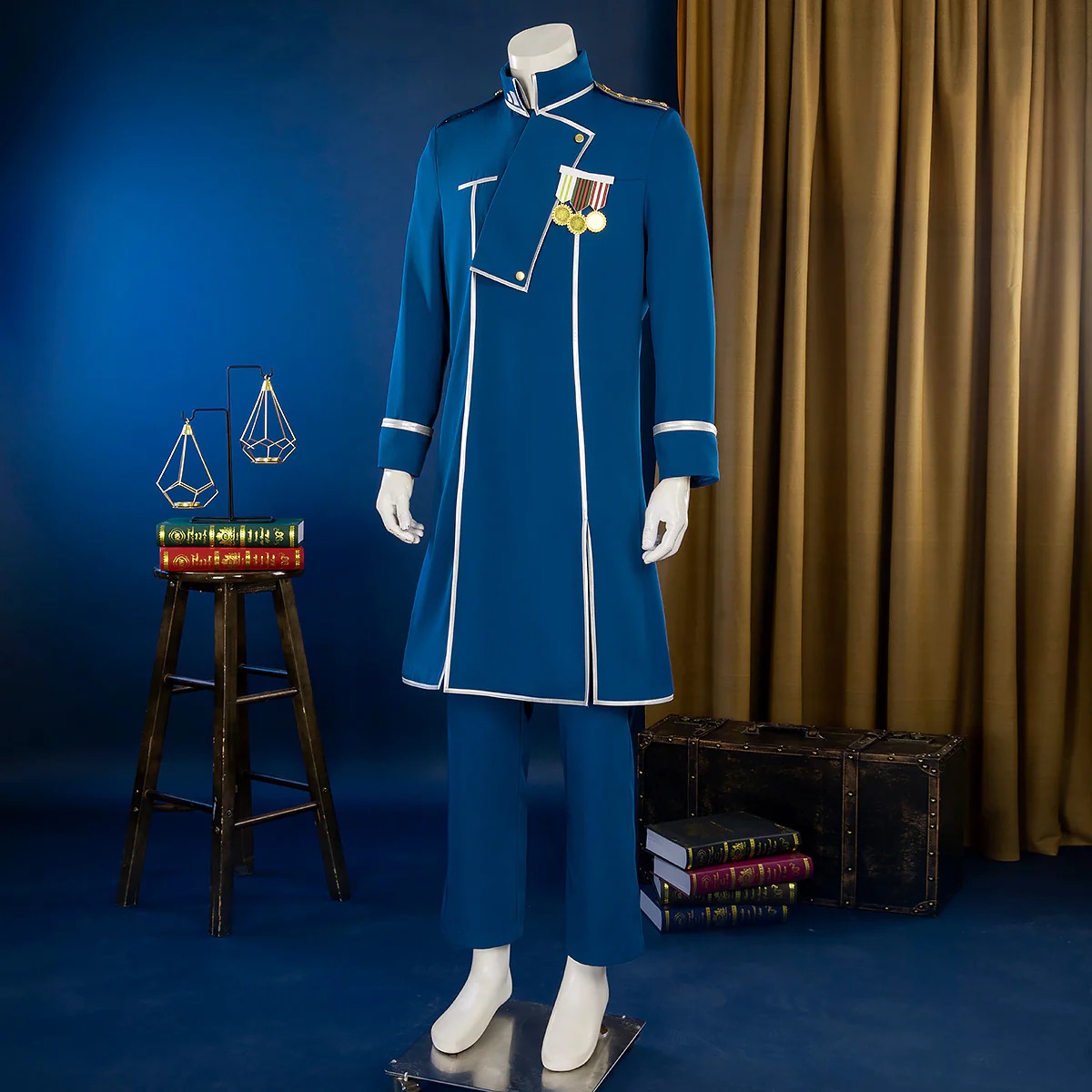Fullmetal Alchemist King Bradley Cosplay Costume