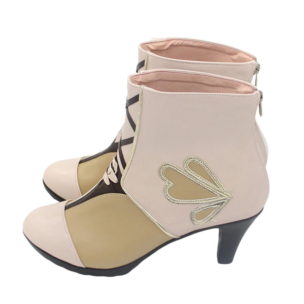 Zenless Zone Zero Obol Squad Isolde Brown Cosplay Shoes