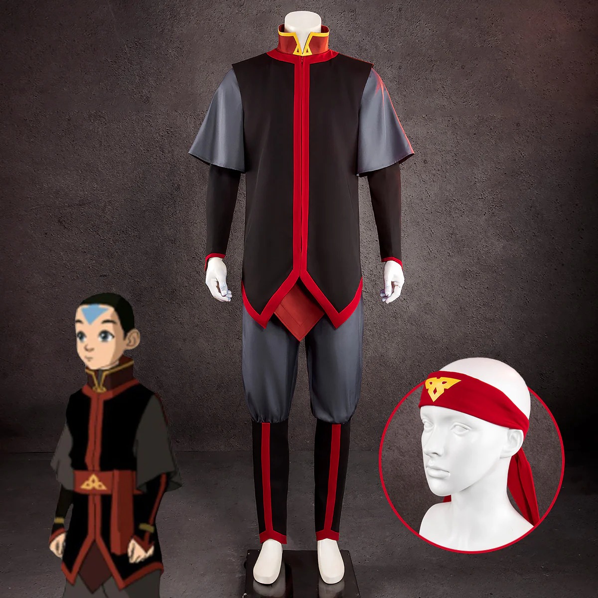 Avatar The Last AirBender Aang Cosplay Costume