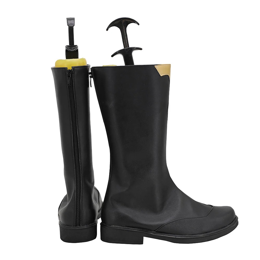 Castlevania Season 3 2020 Anime Trevor Belmont Black Shoes Cosplay Boots