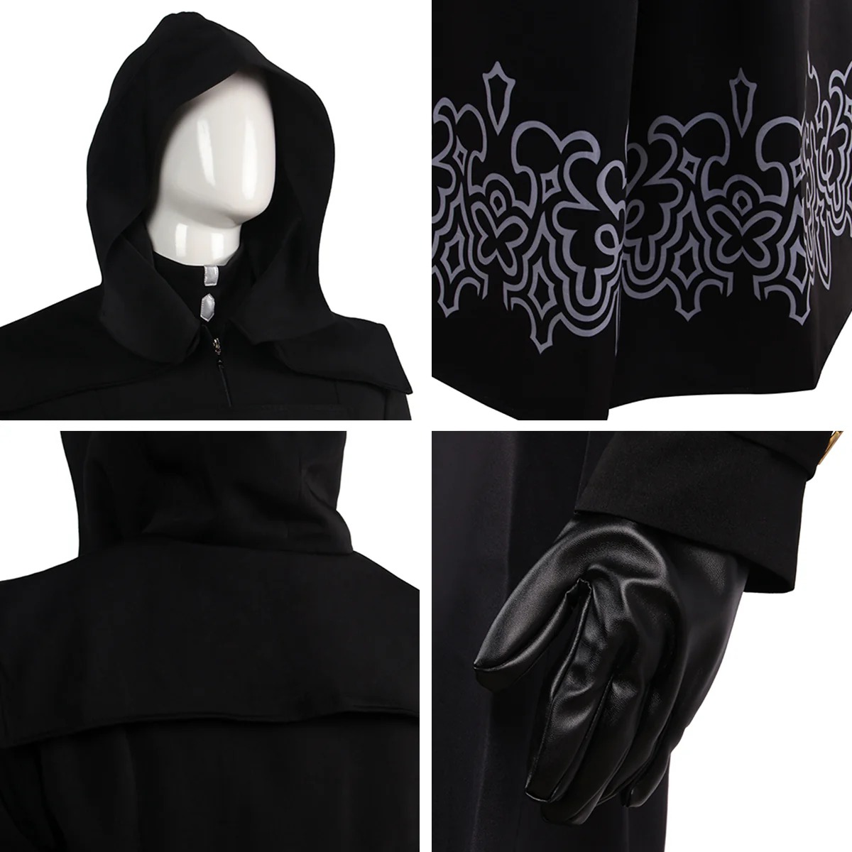Final Fantasy XIV FF14 Nier Male Elezen YoRHa Gear Cosplay Costume