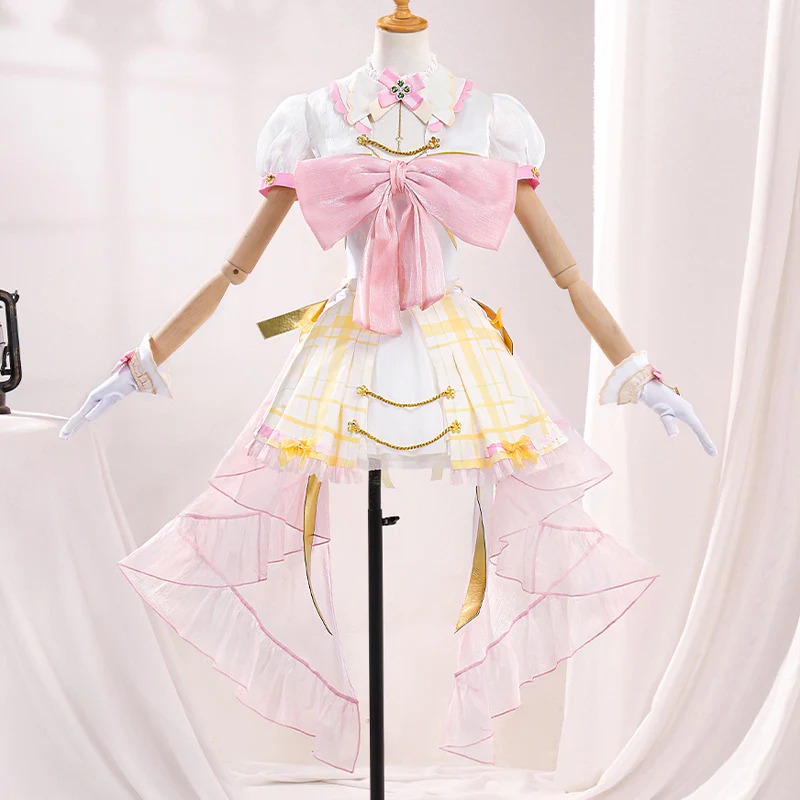 Virtual YouTuber Ace Taffy Idol Outfit Cosplay Costumes