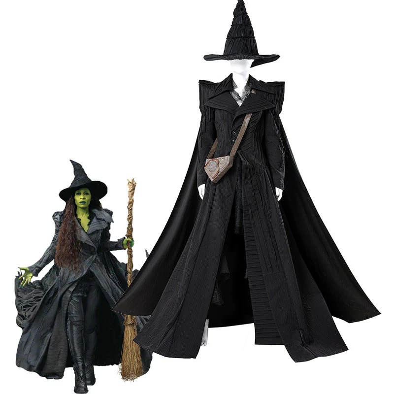 Wicked: For Good Elphaba Cosplay Costumes