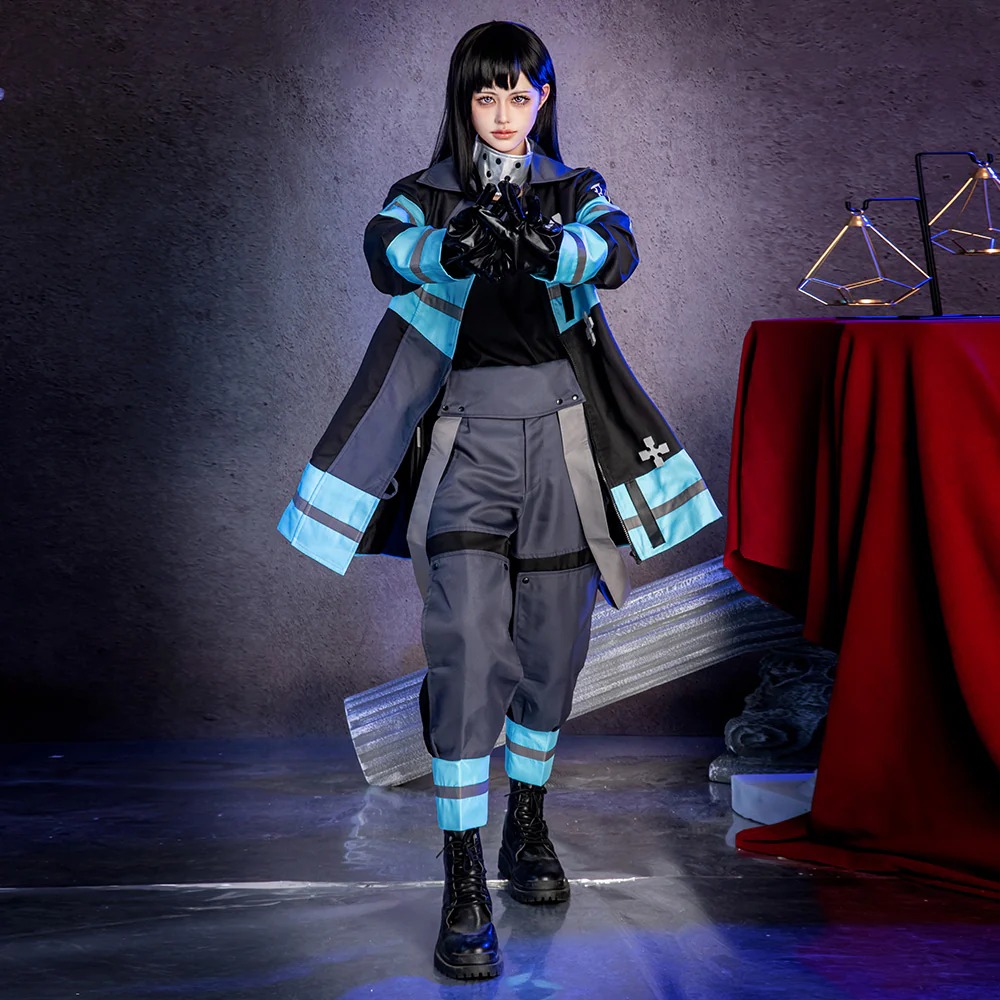 Fire Force Enen No Shouboutai Maki Oze Cosplay Costume