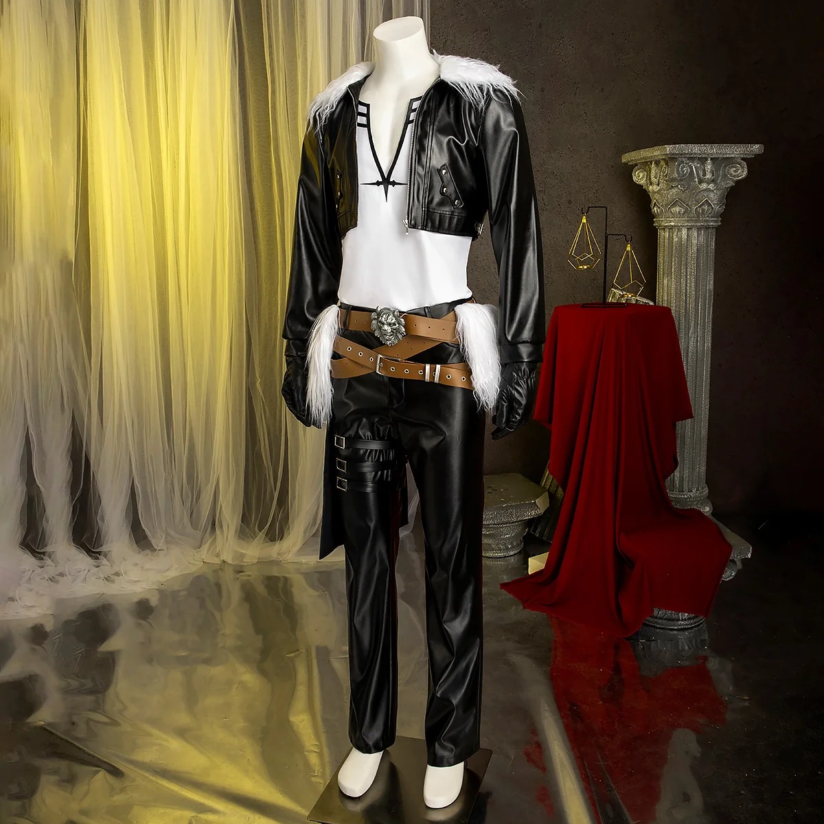 Final Fantasy VIII Squall Leonhart Sukōru reonhāto Cosplay Costume