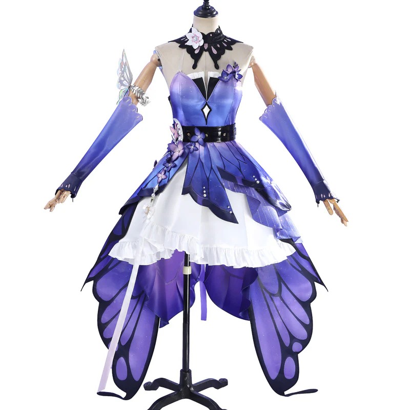 Honkai Star Rail Castorice Gossamer Flutter Cosplay Costumes