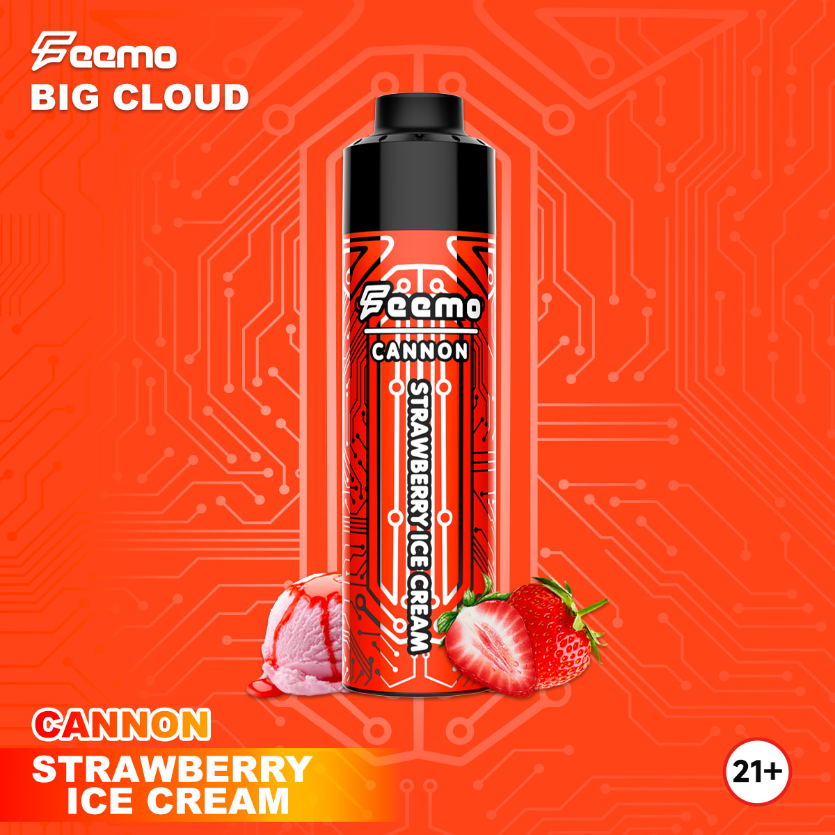 [Europe-PL01][Pre-Order] Feemo Cannon 150000 Kit 18ml