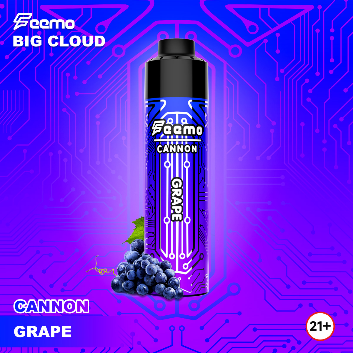 [Europe-PL01][Pre-Order] Feemo Cannon 150000 Kit 18ml