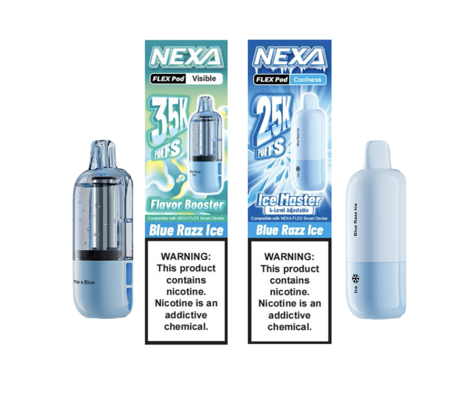 Nexa FLEX Disposable Vape 1000mAh 18ml 35000K Puffs Nexa FLEX Disposable Vape 1000mAh 18ml 35000K Puffs