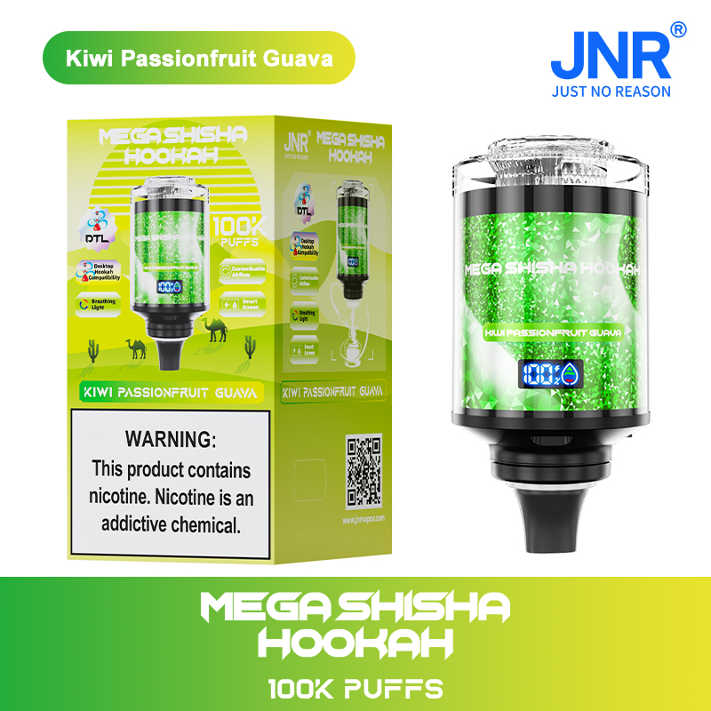 [Europe-DE01] JNR Mega Shisha Hookah 100K Kit 60ml