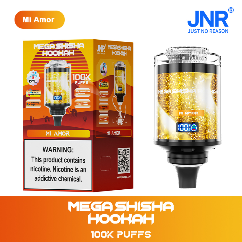 [Europe-DE01] JNR Mega Shisha Hookah 100K Kit 60ml