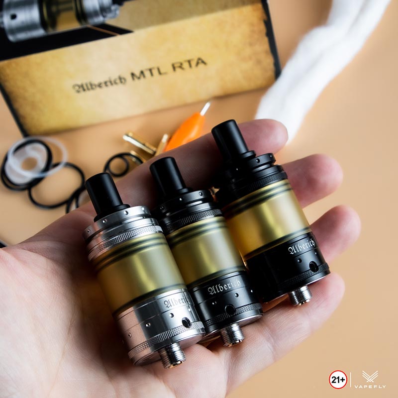 [Global-CN02] Vapefly Alberich MTL RTA Atomizer 3ml/4ml-CigBest
