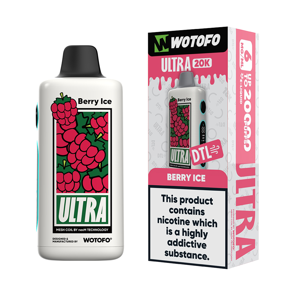 [Global-CN01] Wotofo Ultra 20K 20000 Kit 22ml 6mg